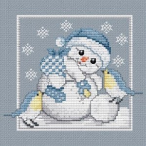 Counted Cross Stitch Charts -  Snowbaby Boy